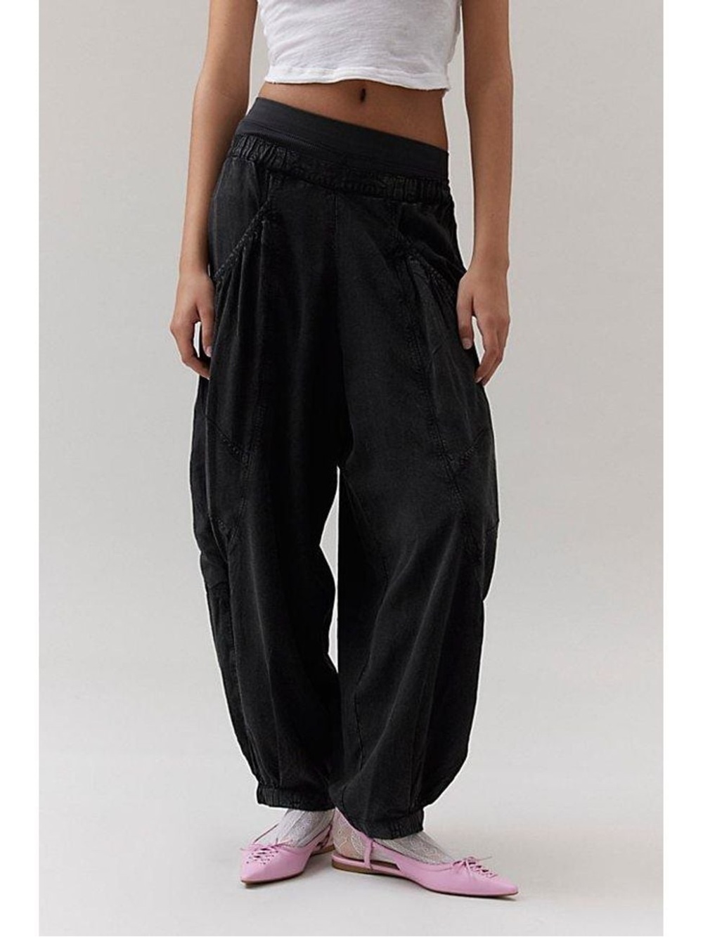 Urban Outfitters EM linen Balloon Pants - Picture 5 of 9